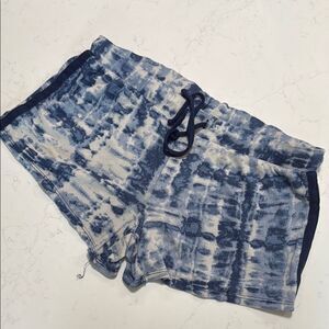 Lucky Brand Blue Tie-Dye Women's Shorts